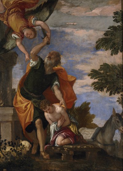 The Sacrifice of Isaac by Paolo Veronese