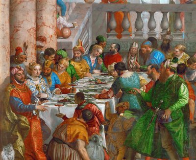 The Wedding Feast at Cana (detail) by Paolo Veronese