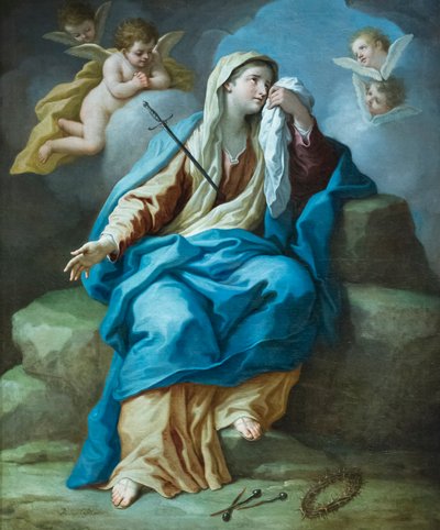 Mother of Sorrow by Paolo di Matteis