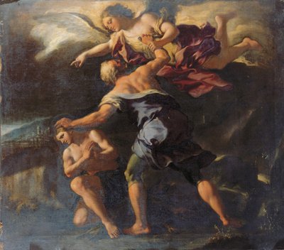 The Sacrifice of Isaac by Paolo di Matteis