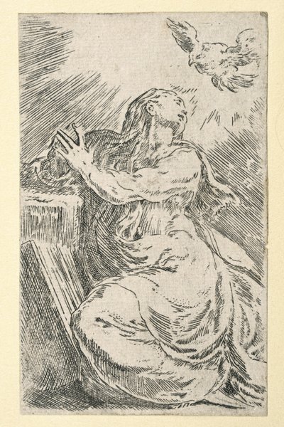 The Annunciation by Parmigianino