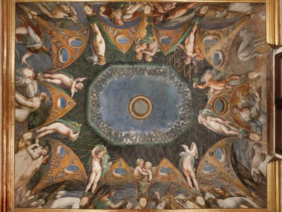 Room of Diana and Actaeon by Parmigianino