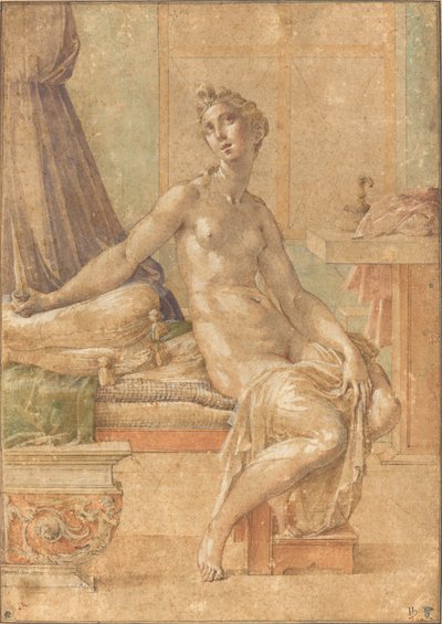 Lucretia by Parmigianino