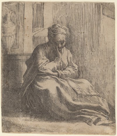 Saint Thaïs by Parmigianino