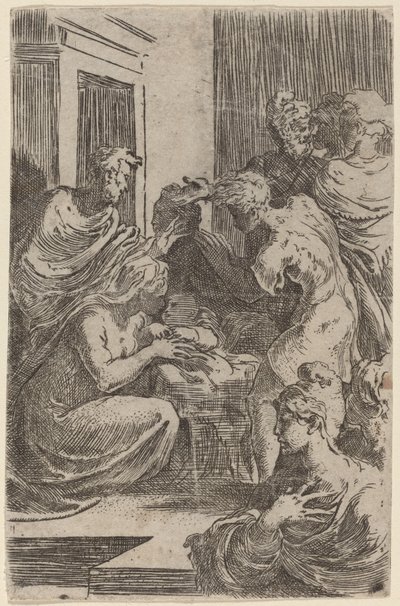 The Adoration of the Shepherds by Parmigianino