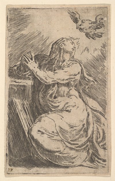 The Annunciation by Parmigianino