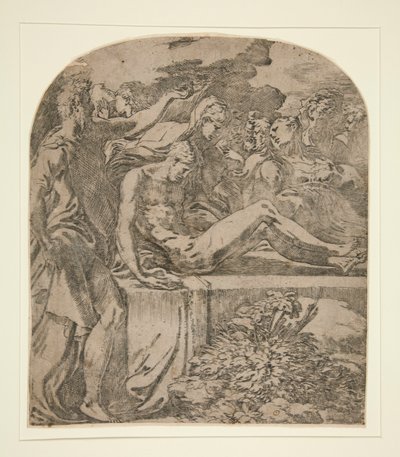 The Burial of Christ / The Entombment by Parmigianino