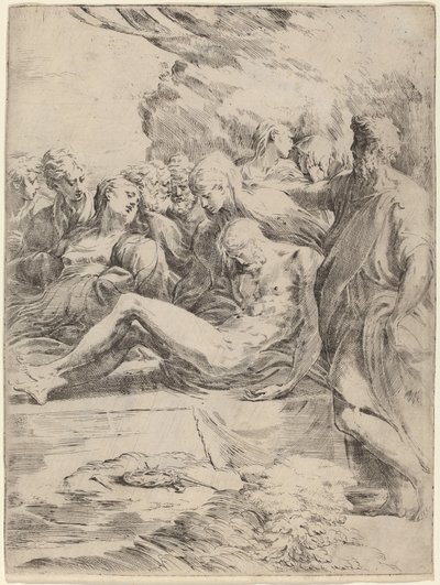 The Entombment by Parmigianino
