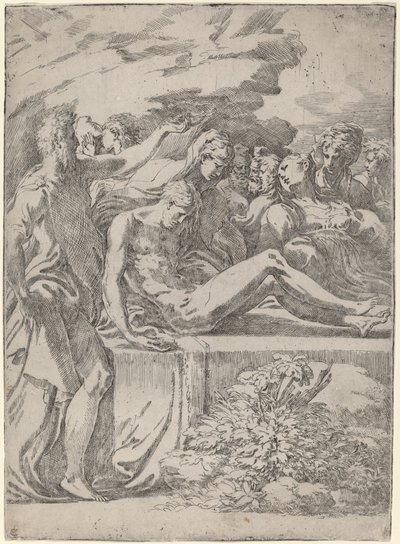 The Entombment by Parmigianino