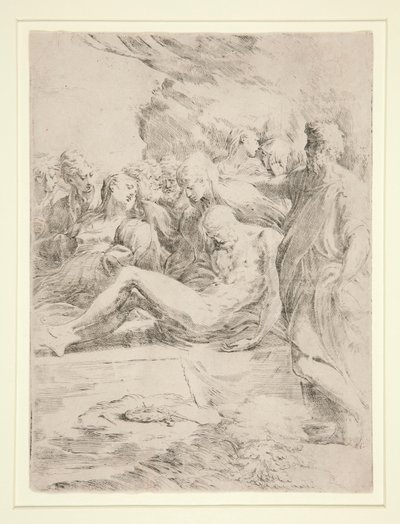 The Entombment by Parmigianino