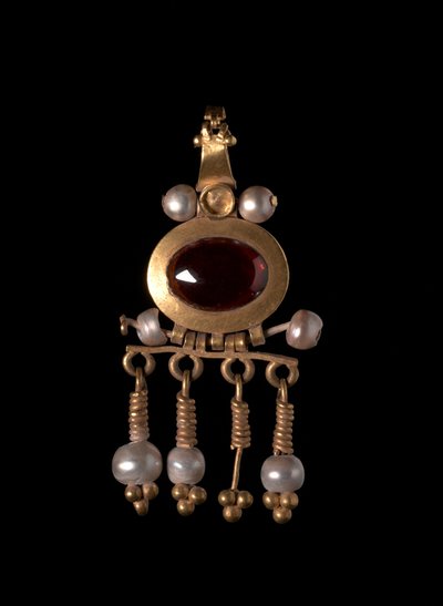 Pendant Earring, 1-200 by Parthian