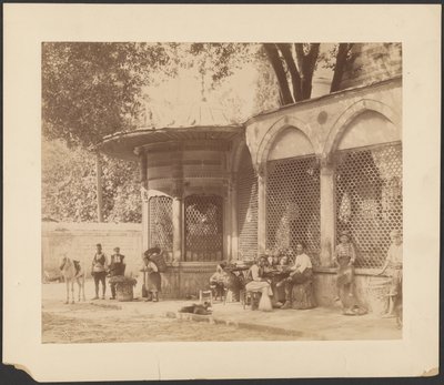 The Mosque Shah Zade by Pascal Sébah