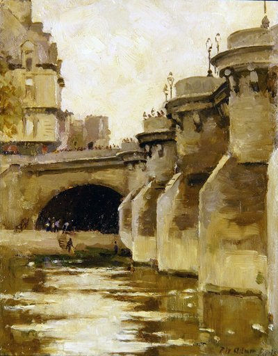 Pont-Neuf, Paris, c.1900 by Patrick William Adam