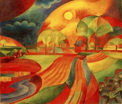 Plain (near Hamburg) by Paul Adolf Seehaus