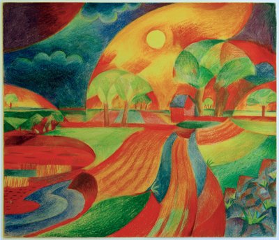 Plain (near Hamburg) by Paul Adolf Seehaus