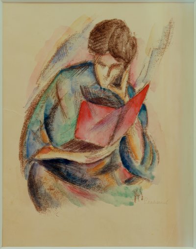 Reading Woman by Paul Adolf Seehaus