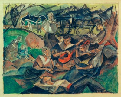 Rest Outdoors by Paul Adolf Seehaus