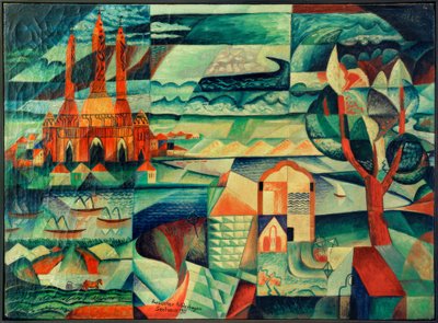 Russian Picture Sheet by Paul Adolf Seehaus