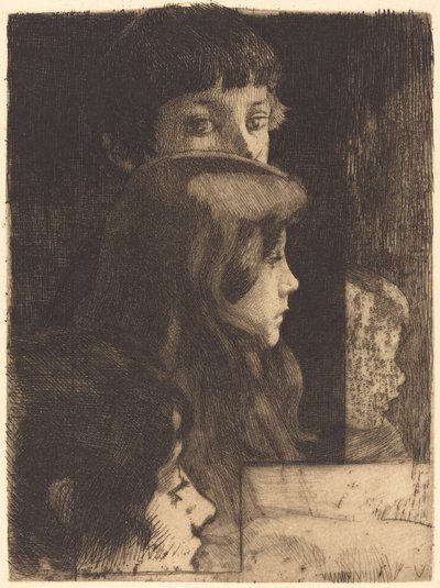 A Family by Paul Albert Besnard