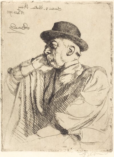 Edmond Pigalle by Paul Albert Besnard