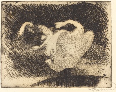 Leda Sleeping by Paul Albert Besnard