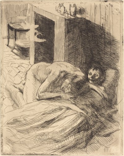 Misery by Paul Albert Besnard