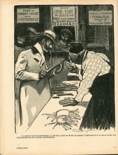 The Butter Plate, Satirical in Colours by Paul Balluriau