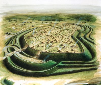 Maiden Castle by Paul Birkbeck