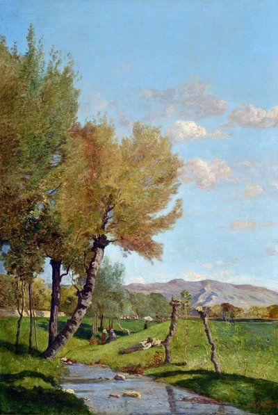 The Large Willow by Paul Camille Guigou