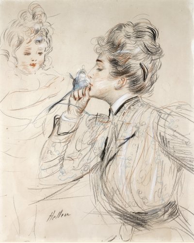 The Perfume by Paul Cesar Helleu