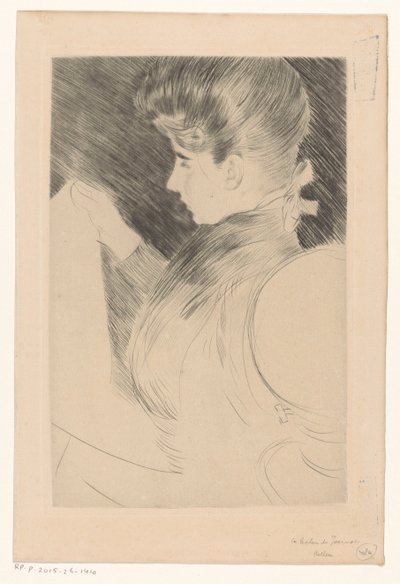 Reading Woman by Paul Cesar Helleu
