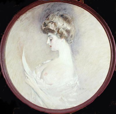 Marthe Letellier by Paul Cesar Helleu