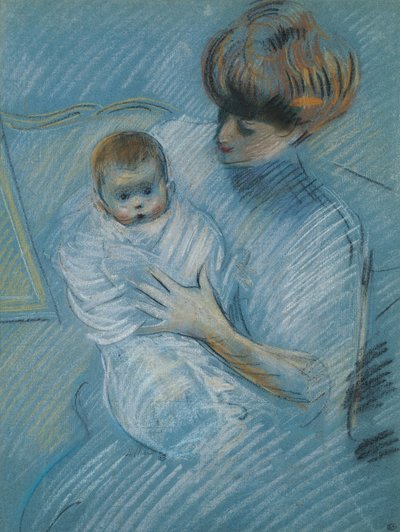 Maternity by Paul Cesar Helleu