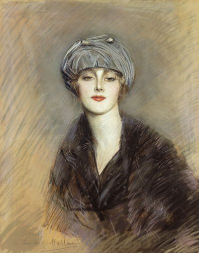 Portrait of Lucette by Paul Cesar Helleu