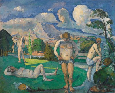 Bathers at Rest by Paul Cézanne