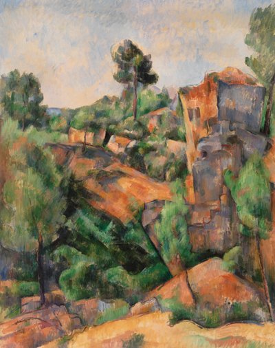 Bibemus Quarry by Paul Cézanne