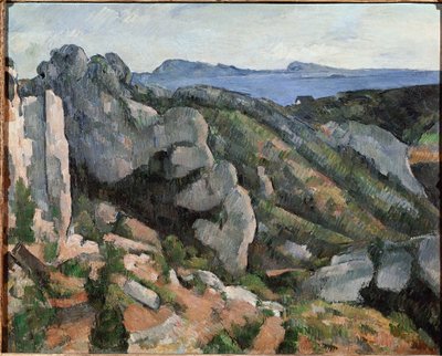 Rocks at the Estaque by Paul Cézanne
