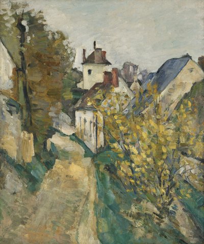 The House of Dr. Gachet in Auvers-sur-Oise by Paul Cézanne