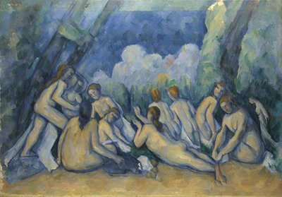 The Large Bathers by Paul Cézanne