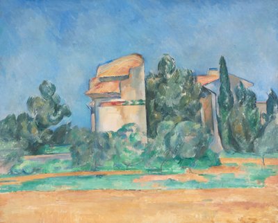 The Pigeon Tower at Bellevue by Paul Cézanne