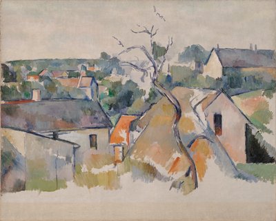 The Rooftops by Paul Cézanne