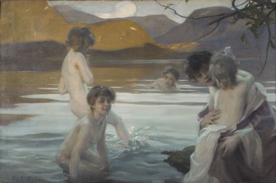 First Bath by Paul Chabas