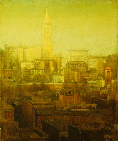 New York Cityscape by Paul Cornoyer