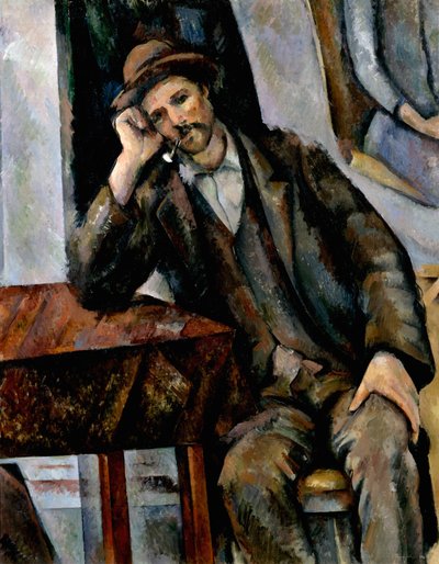 A Smoker by Paul Cézanne