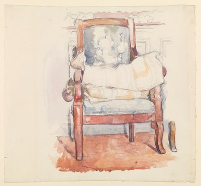Armchair, c.1885-90 by Paul Cézanne
