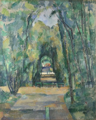 Avenue at Chantilly, 1888 by Paul Cézanne