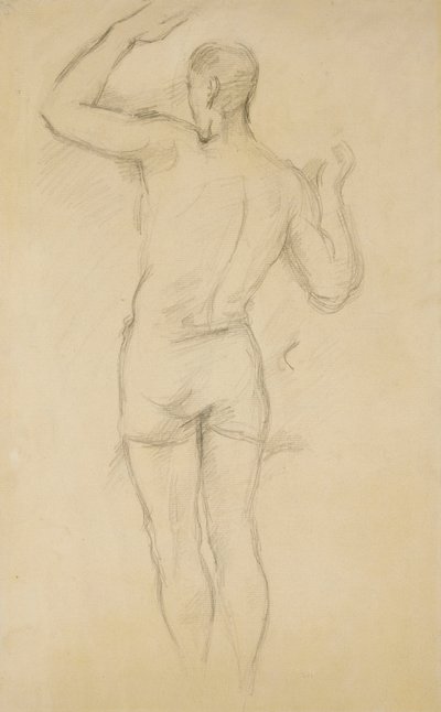 Bather Standing by Paul Cézanne