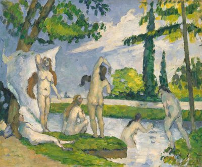 Bathers, 1874-75 by Paul Cézanne