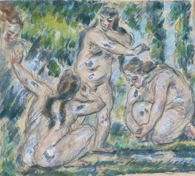 Bathers by Paul Cézanne