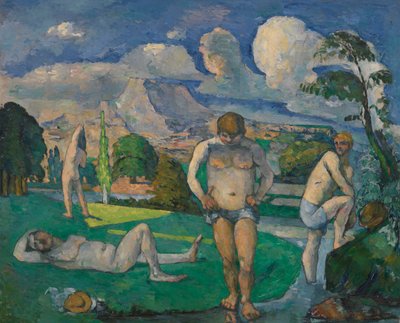 Bathers at Rest by Paul Cézanne